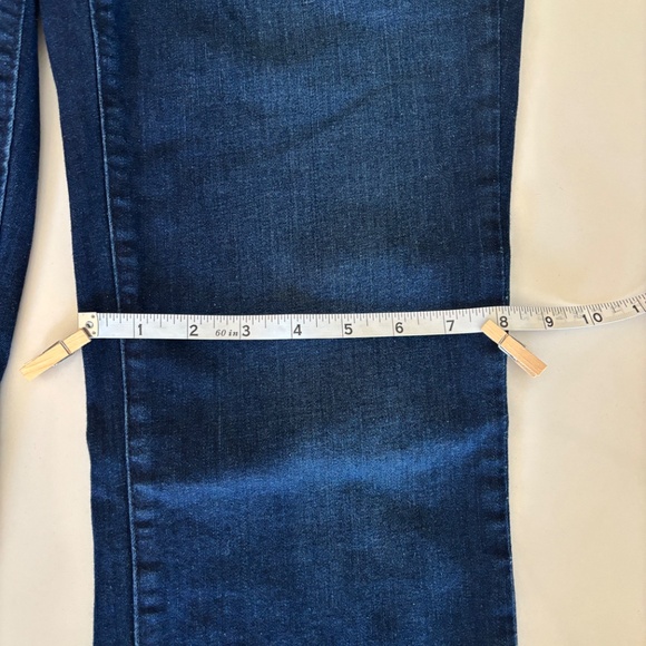 NYDJ Size 8 Blue Jean Straight Soft Jean Marilyn Straight Lift Tuck Tech NWT - Picture 13 of 16